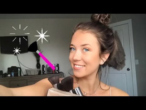 ASMR Relaxing Makeup Brushes