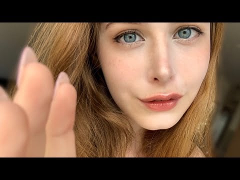 lofi asmr for sleep ~ gentle caress on your face (mouth sounds, hand movements...) 🫐