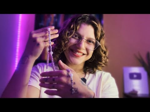 ASMR Benzimento com terço para afastar a negatividade 💕