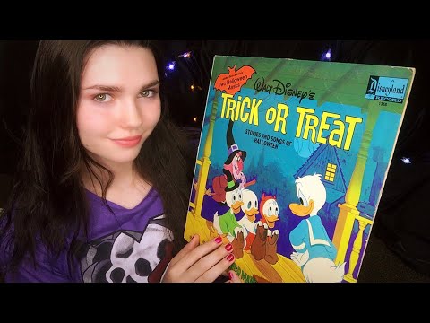 Vintage Disney Album “Trick oR Treat” ASMR