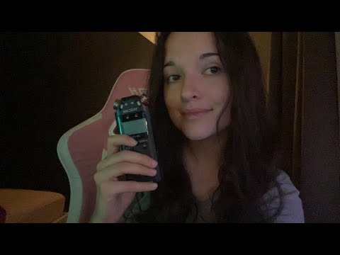 ASMR ~ Je teste le tascam 🤤