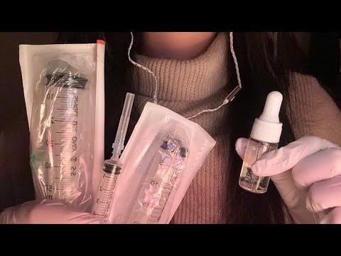 ASMR 귀에 꽂히는 따끔 주사 소리 모음 | 팅글⚡폭발 리얼 소독 소리