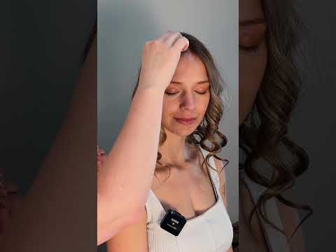 New Short-ASMR Hair Curling and Styling 🩷 #asmr #asmrsounds #asmrhair #asmrtingles #asmrhaircurling
