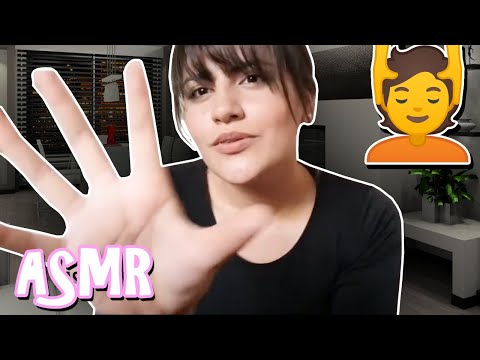 ASMR -TOCANDO tu CARITA y INAUDIBLE  (Sonidos de brochas y más)