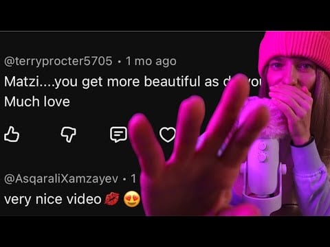 ASMR | ❤️ Whispering Your Names ❤️ | Fluffy Mic + Mouth Sounds