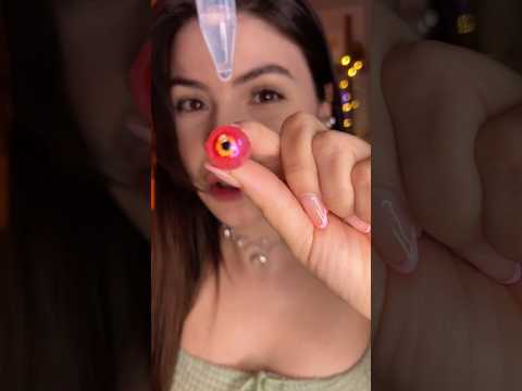 cuidando do seu olho 👁️ 👄🕳️ #asmr #asmrexam #oftalmologia #pov