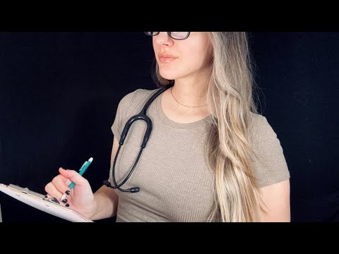 ASMR Cranial Nerve Examination (Soft Spoken Medical Roleplay)