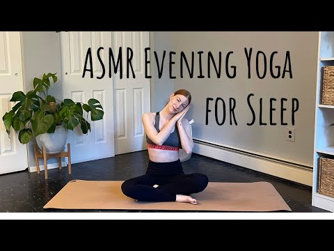 ASMR Evening Yoga for Sleep 🧘‍♂️