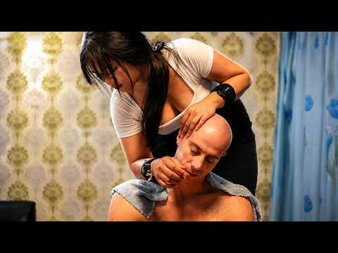 She Found Every Tight Spot… Deep Thai Back Massage | ASMR