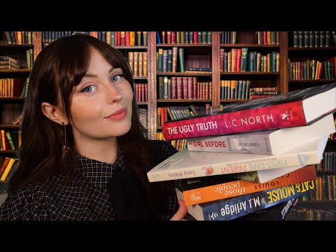 ASMR | Comforting & Calming Librarian Roleplay - Page Turning, Typing and Book Stamping