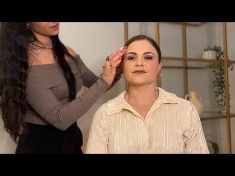 Fixing Every Detail - Perfectionist ASMR on Real Person | Big Sister Soft Care Compilation