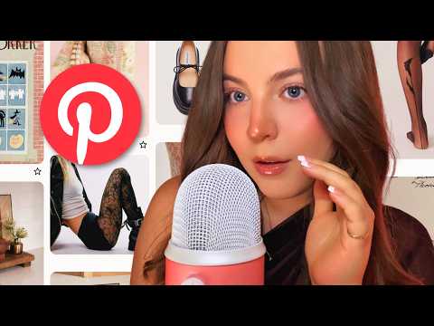 ASMR Clicky Whispers | Scrolling Through Pinterest ⭐️
