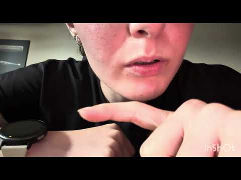 ASMR MOUTH SOUNDS & HAND MOVEMENTS