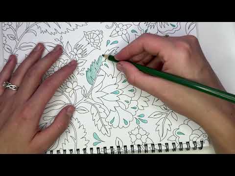 ASMR| Color With Me 🎨☺️