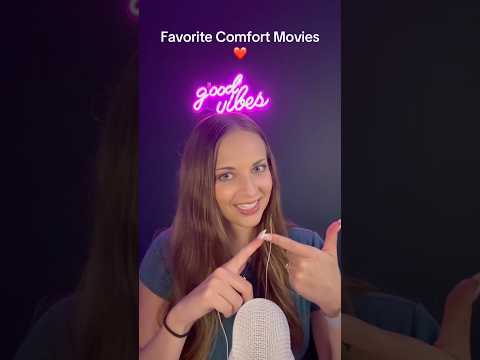 My Favorite Comfort Movies 🎬🤍 ASMR Whisper Ramble #shorts