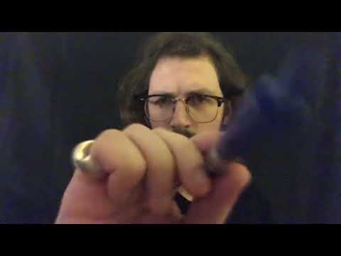 ASMR Stippling and Face Writing Roleplay