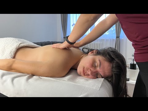 ASMR Real Person Best Relaxation Massage | Back, Neck, Shoulders, Legs | Perfect for DEEP SLEEP