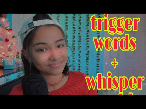 Trigger Words + Whisper Ramble• Vlogmas Day 5