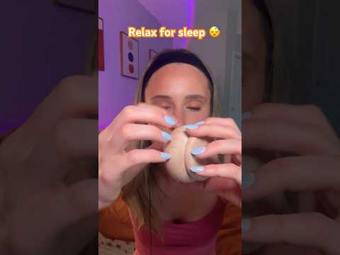 Relax for sleep 😴😴 #asmrsleep #tinglysounds #asmr #relax #tinglesounds #asmrrelaxation #asmrvideo