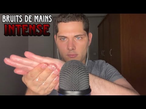 ASMR Français : BRUITS DE MAINS INTENSE ✋🏻🧴 (Avec le savon)