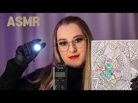 ASMR | EXAME DOS NERVOS CRANIANOS PRA QUEM NÃO TEM FONE | ROLEPLAY MÉDICO | SUSSURROS NO TASCAM