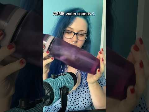 water shaking & swishing 💧 #watersounds #asmrwater #asmr #shorts