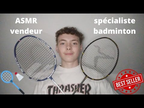 ASMR FR : Roleplay🏸vendeur intersport🏸