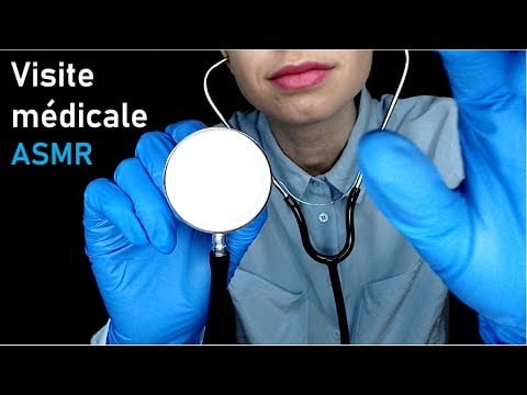 [ASMR français] Visite médicale chez ton médecin généraliste - Roleplay, Light, Gloves, eye exam