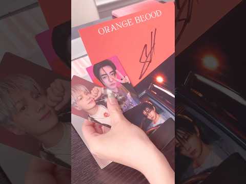 #ASMR ｜Unboxing Signed Albums!!🍊 #shorts #fyp #unboxing #enhypen #orangeblood