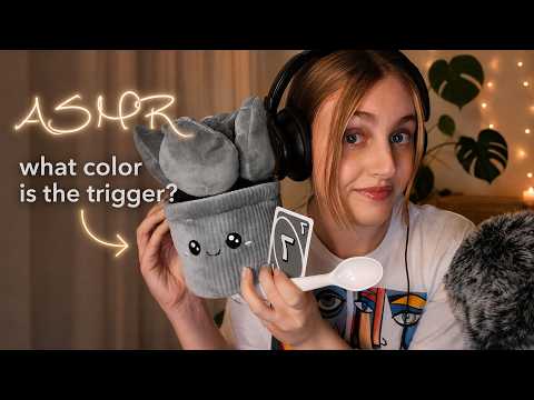 ASMR Can You Guess the Color? 🌈 Late Night Games