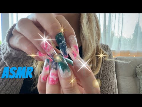 ASMR | Best NAIL tapping for RELAXATION & STRESS RELIEF (mouth sounds, whisper, tapping)