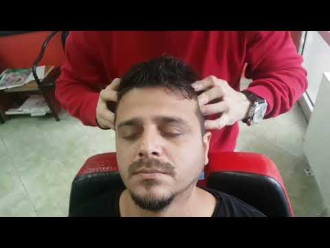 ASMR TURKİSH BARBER HEAD NECK BACK AMR EAR FACE MASSAGE THERAPY