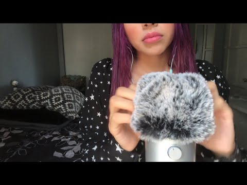 ASMR Fluffy Mic 🎤 Scratching & Brushing