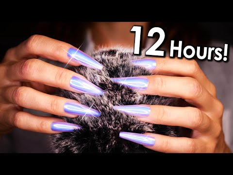 12 Hours ASMR Head MASSAGE 😴 4k (No Talking)