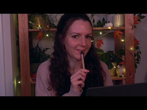 ASMR Girl in Class 'Flirts' with you