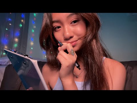 ASMR ~ Sketching Your Portrait 😙