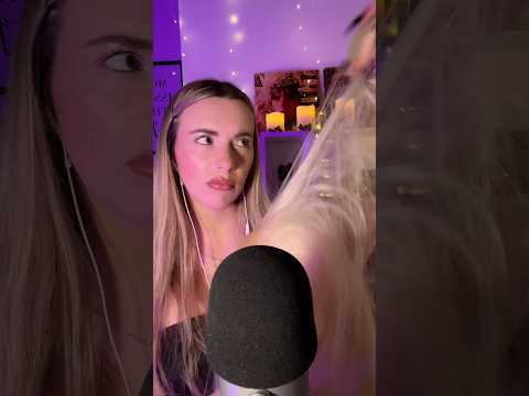 ASMR your bff who secretly hates you does your hair 😭 #asmrroleplay #asmrhair