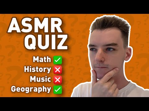 [ASMR] How Good is My General Knowledge?