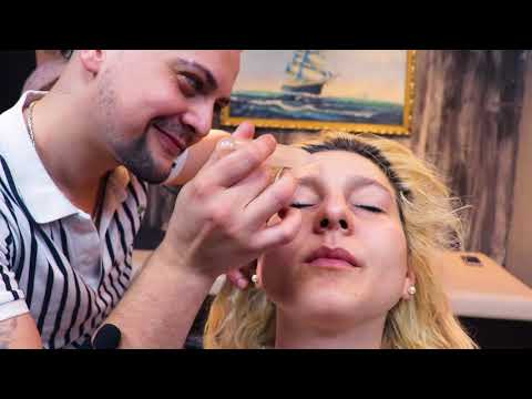 ASMR FEMALE * Best Barber Shop Service For Your Beauty