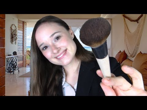 ASMR Personal Assistant: Doing your Makeup/ Going Over your Day (You're a Celebrity)