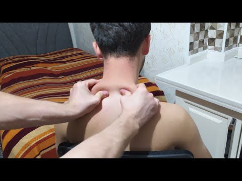 ASMR Relaxing NECK Massage and Shoulder Massage