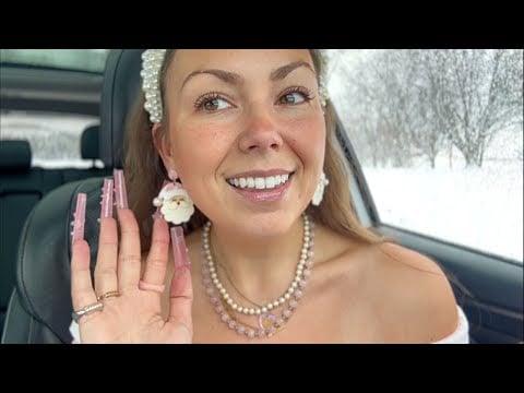 asmr/ JEWELRY + applying XXL NAILS 💅🏼 