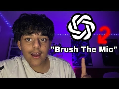 ASMR but ChatGPT chooses the triggers 