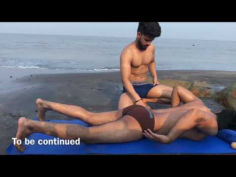 ASMR BODY MASSAGE AT BEACH BY FIROZ TO FAREED | ASMR YOGi | Part 2/4