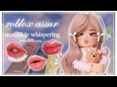 ꒰ roblox asmr 🌸 ꒱ ⋆˚࿔ putting you to sleep with INAUDIBLE WHISPERING .ᐟ 𝜗𝜚˚⋆