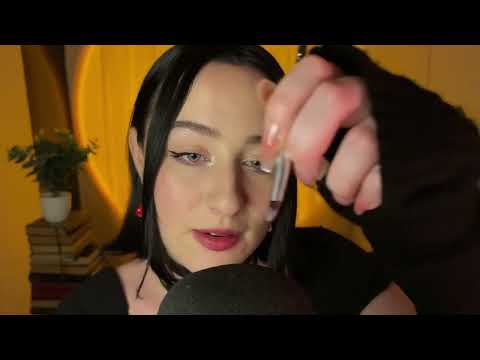 *one minute asmr* guess the letter mic brushing