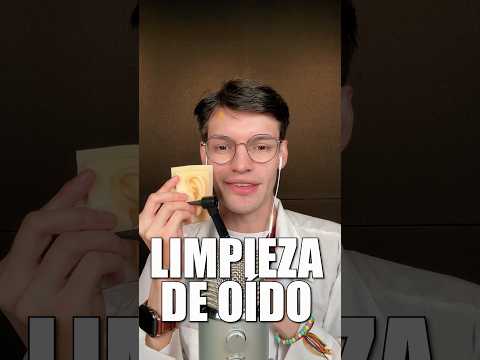 LIMPIEZA EXTREMA A TUS OÍDOS. ESTÁN SUPER TAPADOS #asmr #shorts #asmrsounds #comedia