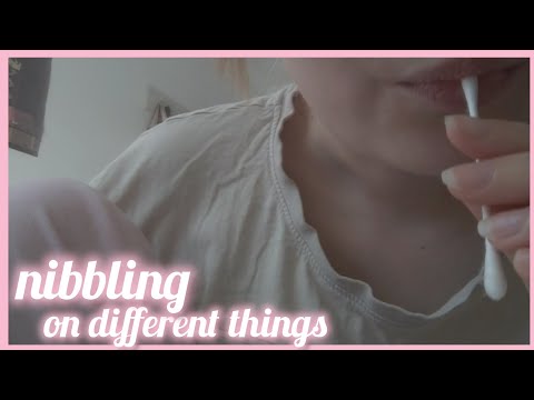 lofi nibbling sounds on 5 different things 💕🫶