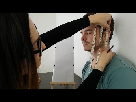 ASMR Detailed Face Measuring & Documentation