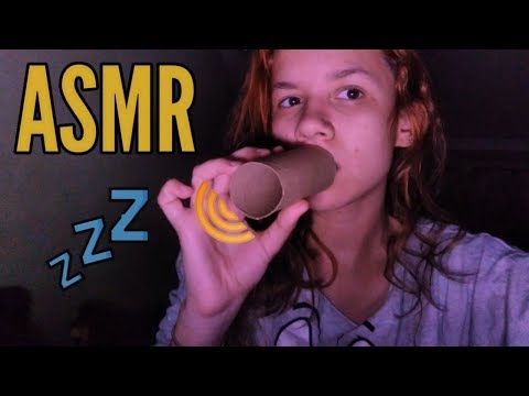 🎧ASMR ROLO DE PAPEL HIGIÊNICO tingles, sussurros, tappings & sons de boca